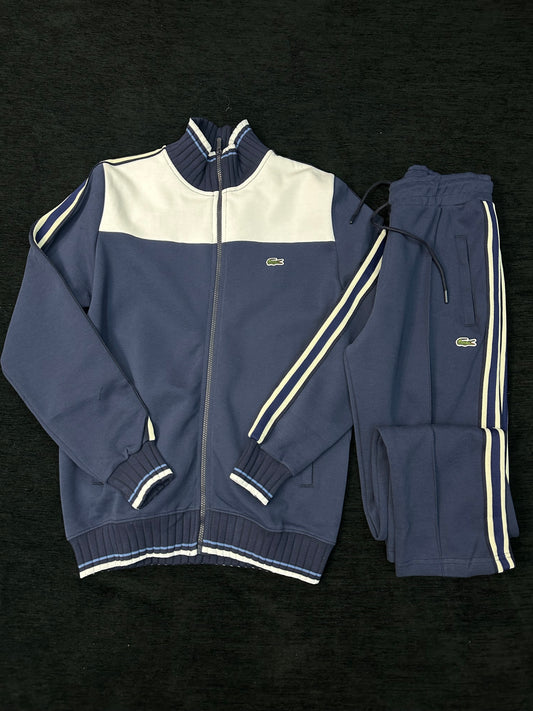 Lacoste Tracksuit Blue/White